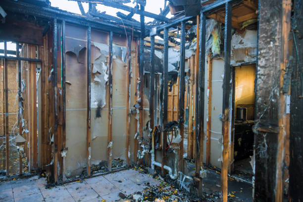 Professional Soot Cleanup technician working in Vincentown, NJ